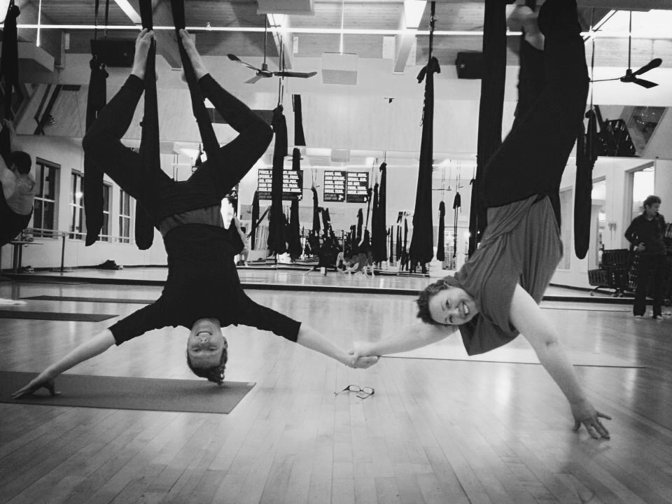 Sky Fitness Chicago - Events and Updates - Aerial Yoga - Upcoming classes with Mary Aulbach