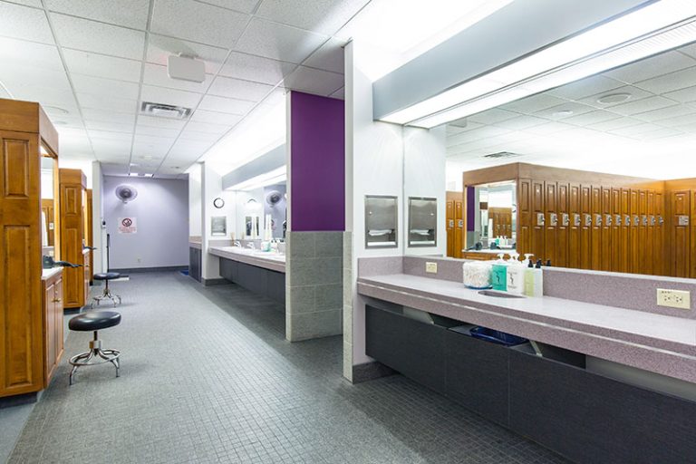 Luxurious Locker Rooms